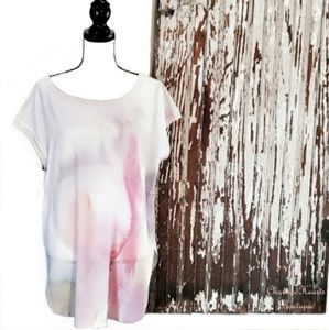 Anthropologie Tuscany Boatneck Tunic Top Size S